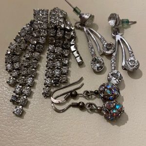 Vintage pierced earrings